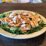 Grilled Chicken Over Spinach Salad