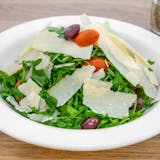 Arugula Salad with Shaved Parmigiano, Lemon & Oil