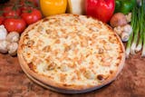 Garlic Chicken Alfredo Pizza