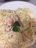 Creamy Pasta Alfredo with Lobster