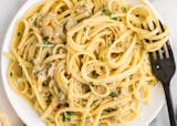 Pasta with White Clam Sauce