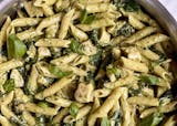 Pasta with Chicken & Pesto Sauce
