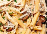 Pasta with Chicken & Mushrooms