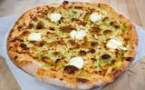 Five Cheese Pesto Pizza