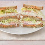 Turkey & Ham Sloppy George's Sandwich