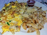 Vegetable Omelette Breakfast