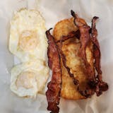 Two Eggs with Bacon Breakfast