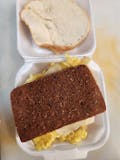 Scrapple, Egg & Cheese Sandwich Breakfast
