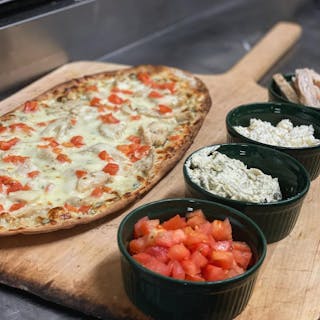 Spinach Artichoke Flatbread