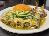 Enchiladas Verdes (green)