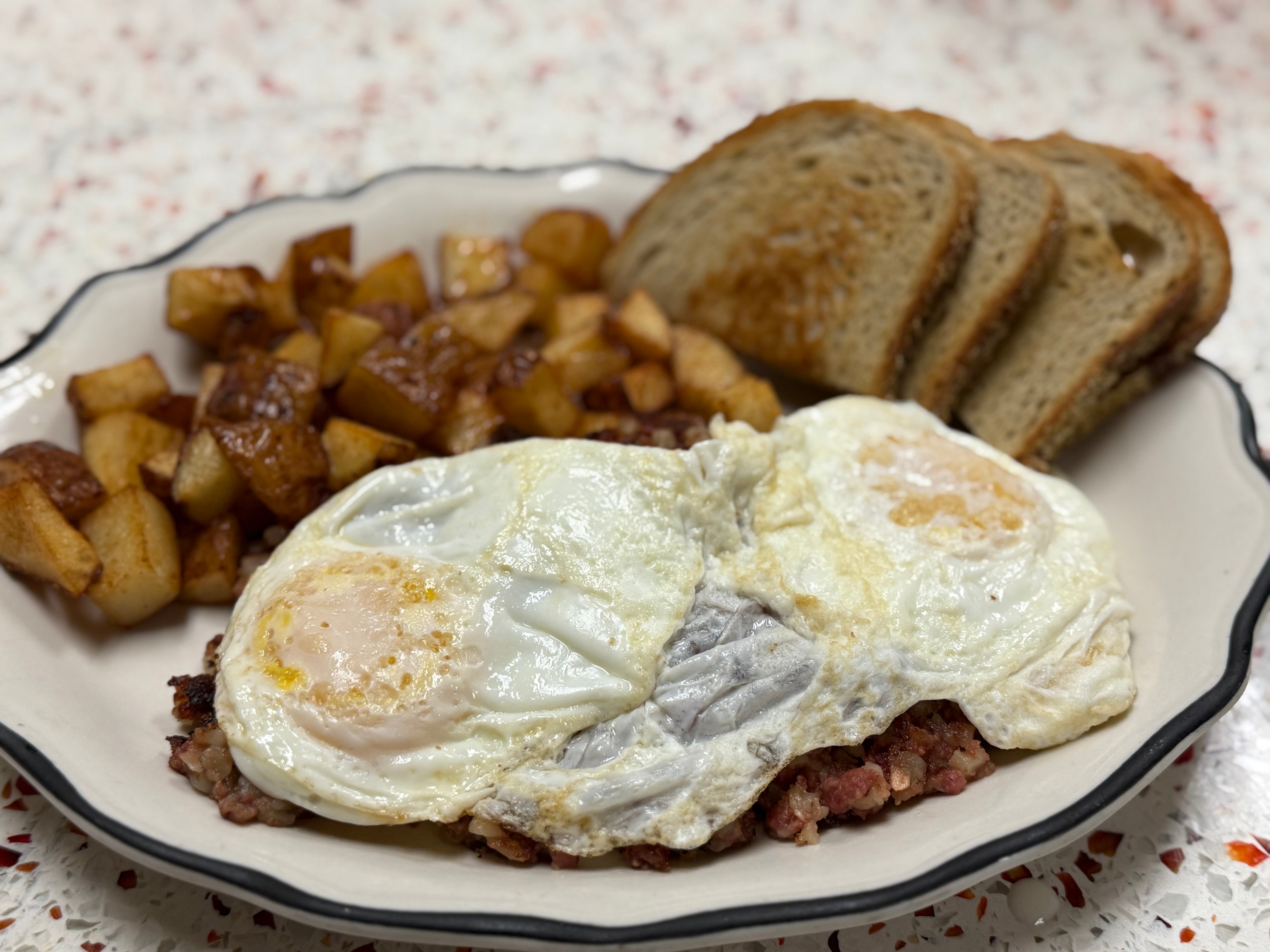 Corn Beef Hash Breakfast 