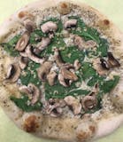 #6 Mushroom Spinach Pizza