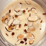 KHEER (RICE PUDDING) WITH ALMOND TOPPING