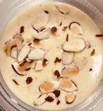 DESSERT: 1B. KHEER (RICE PUDDING) WITH ALMOND TOPPING