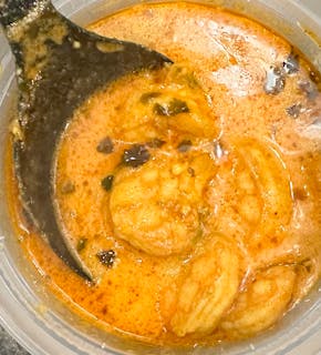 SEAFOOD DISH: 9. BUTTER SHRIMP CURRY