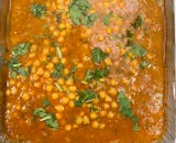 CHICKPEA (CHOLE CURRY) VEG CURRY WITH JEERA BASMATI RICE