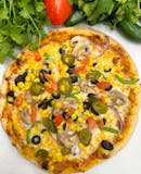 6. VEGGIE CURRY PIZZA