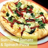 Sun Dried Tomato & Spinach Pizza