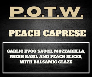 Peach Caprese