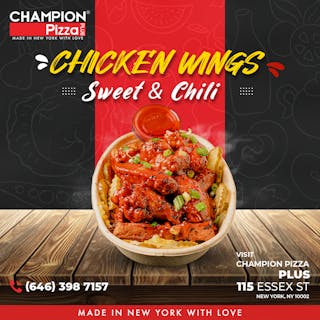 Sweet & Chili Chicken Wings