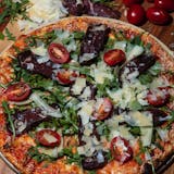 #14 Crudo Parmesan Pizza