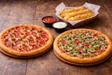 2 pizza 2 toppings 8 breadstick