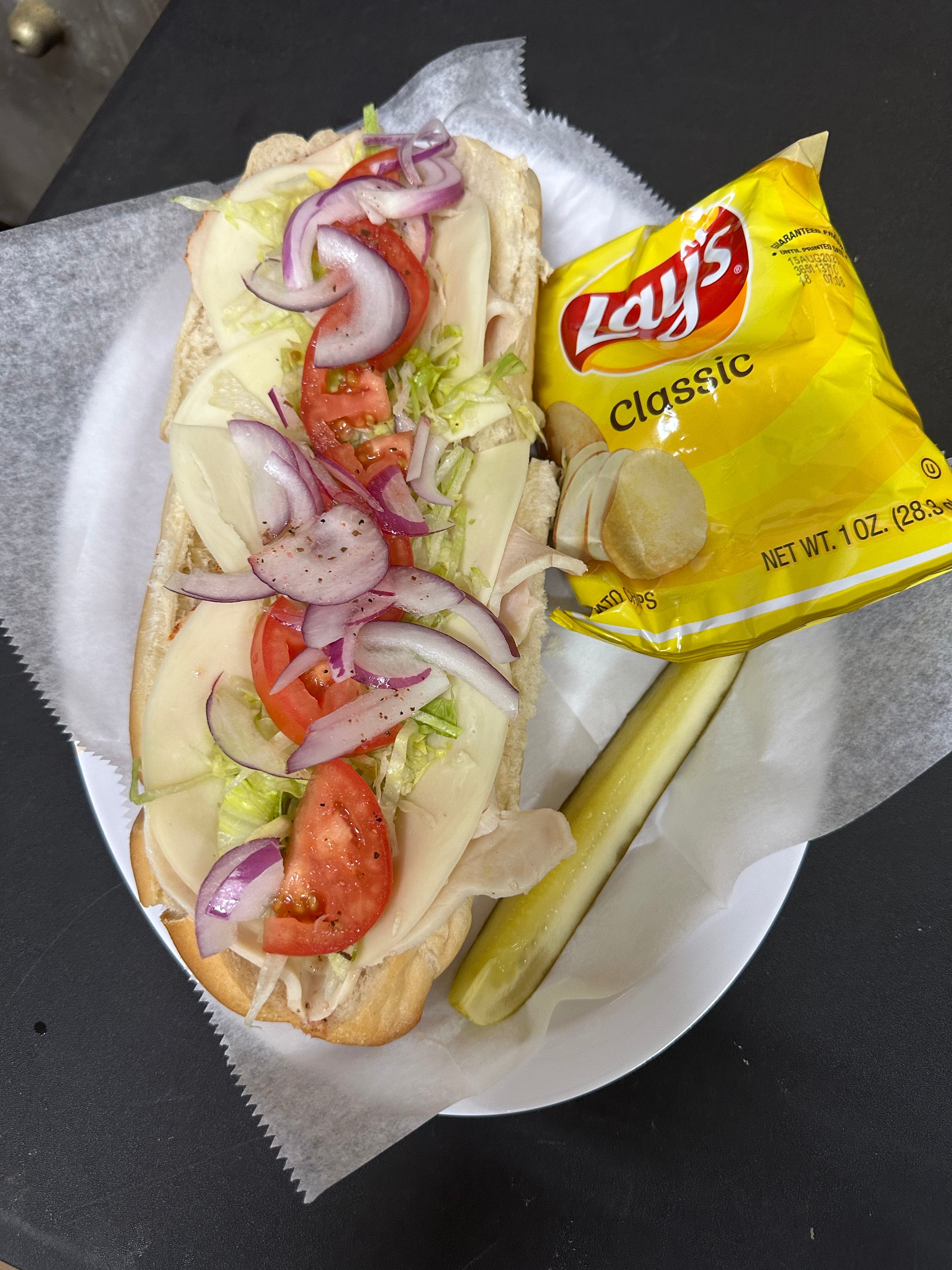 Turkey & Provolone Cheese Hoagie