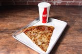 Cheese Pizza Slice & 20 oz. Soft Drink Combo