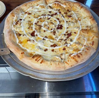 Chicken Bacon Ranch Pizza