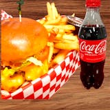 Single Cheeseburger/ Fries & Soda