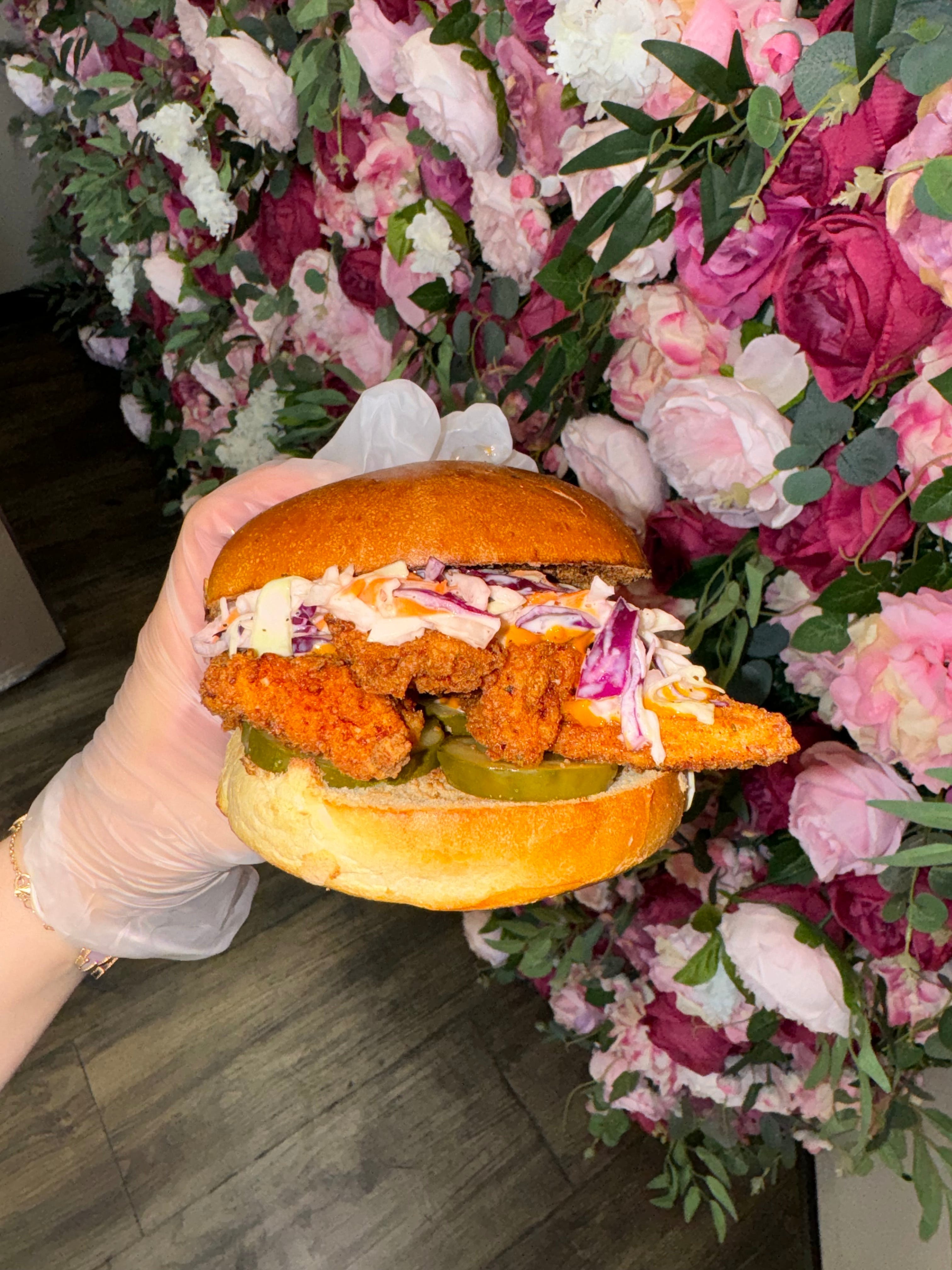 Woodys chicken sandwich