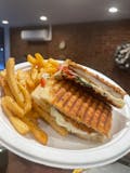 Chicken Margharita PANINI Special with Greek Fries