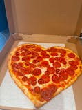 18” HEART SHAPED PIZZA SPECIAL PLAIN