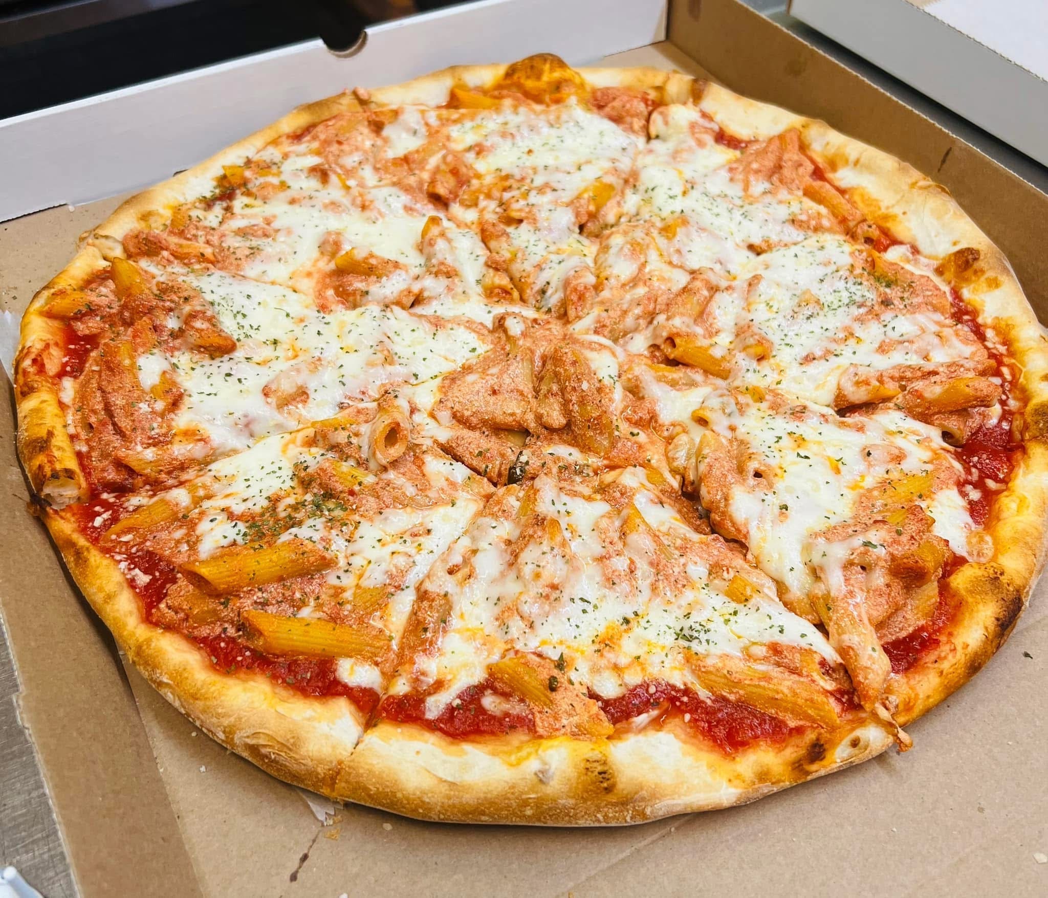 Baked Zitti Pizza