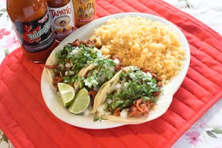 Homemade Tacos with Side