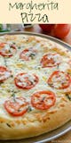 White Tomato Pizza Slice