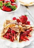 Nutella W/berries Crepes