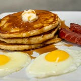 Pancakes, Eggs & Meat