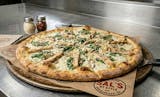Bianca Chicken Florentine Pizza
