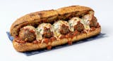 Homemade Meatballs Parmigiana Sub