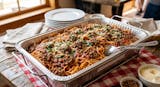 Spaghetti Meat Sauce Tray