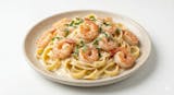 Fettuccine Alfredo with Shrimp