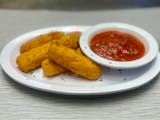 Batter-Dipped Mozzarella Sticks