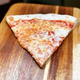 Round Cheese Pizza Slice