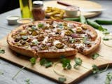 Halal Lamb Kabob Pizza Twist