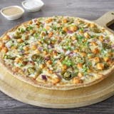 Halal Achari Chicken Pizza Twist