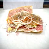 Spiced Ham, Salami, & Provolone Cold Sandwich
