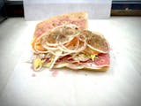 Spiced Ham, Salami, & Provolone Cold Sandwich
