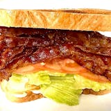 Bacon, Lettuce, & Tomato with Mayo Hot Sandwich