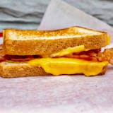 Grilled Cheese & Bacon Hot Sandwich